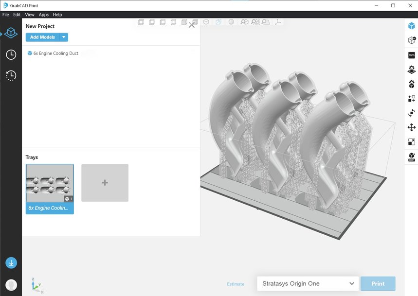 STRATASYS INTRODUCES GRABCAD PRINT SOFTWARE FOR ORIGIN ONE AND ORIGIN ONE DENTAL 3D PRINTERS